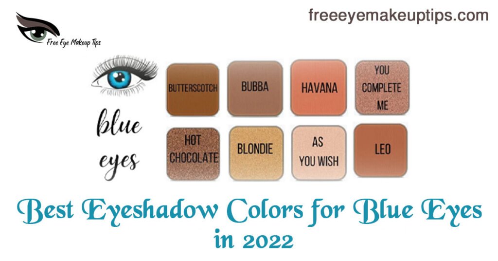 eyeshadow colors for blue eyes